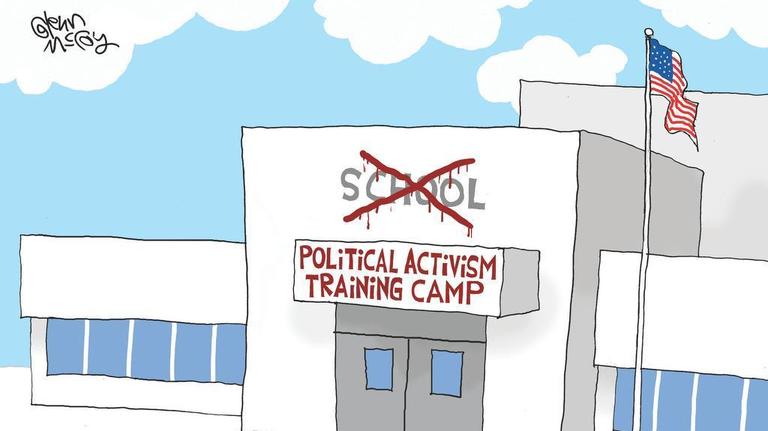 Glenn McCoy: Student activism