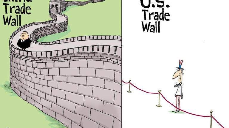 Glenn McCoy: China Trade Wall vs. U.S. Trade Wall