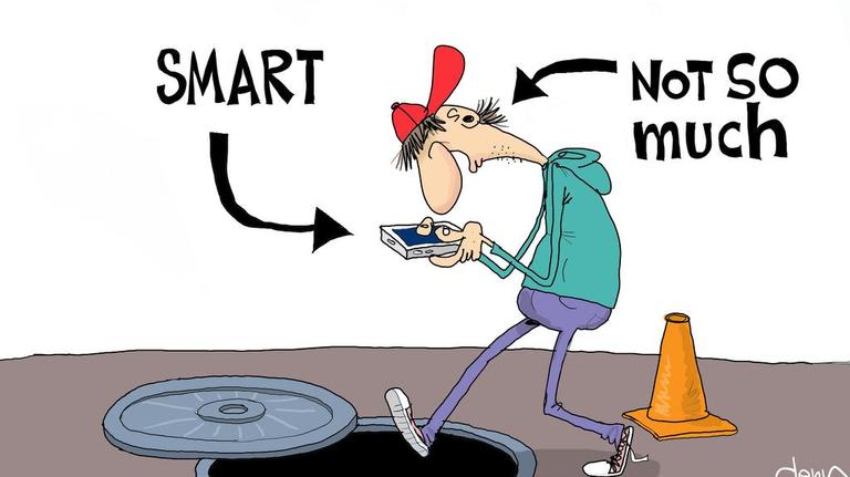Glenn McCoy: Smart phones, dumb people