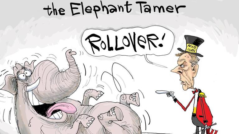 Glenn McCoy: Mike Madigan, elephant tamer