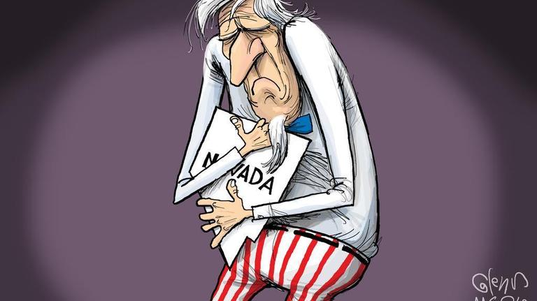 Glenn McCoy: Uncle Sam grieves for Nevada