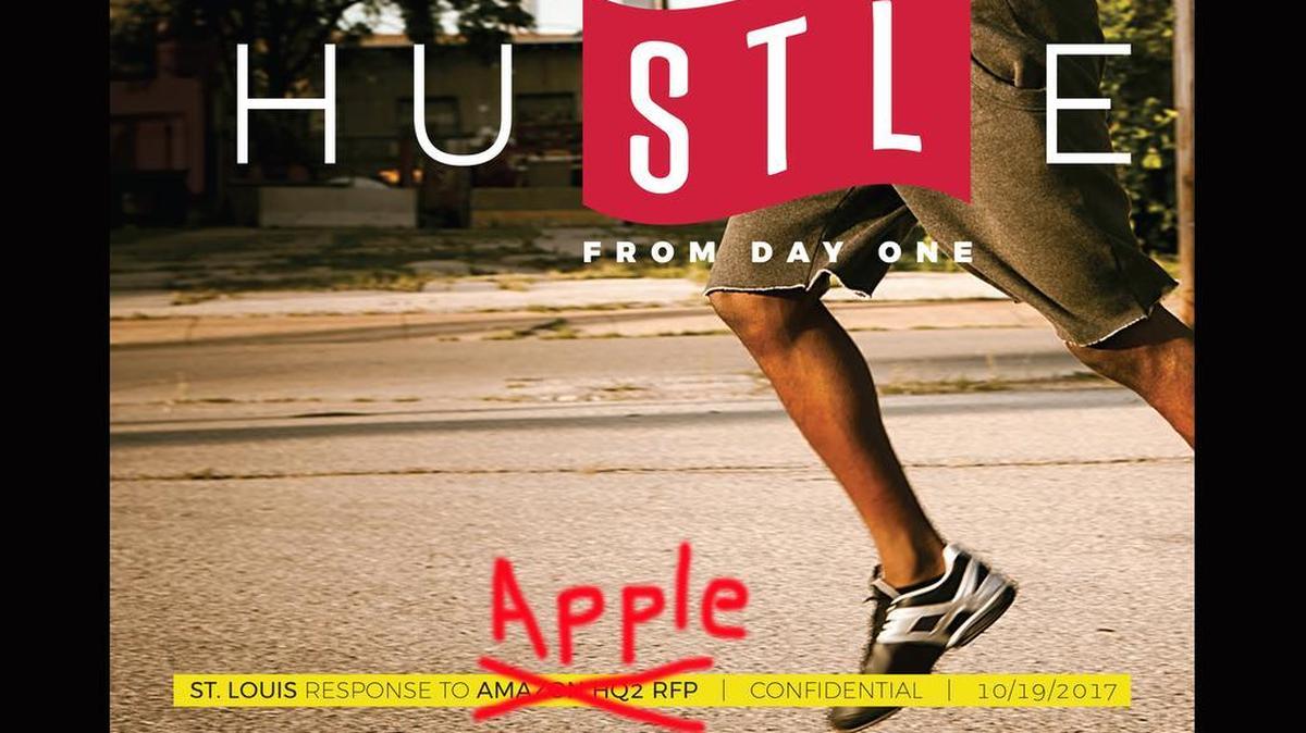 Cover of the St. Louis region’s response, slightly modified, to Amazon’s request for proposals to be host for HQ2 and its 50,000 jobs.