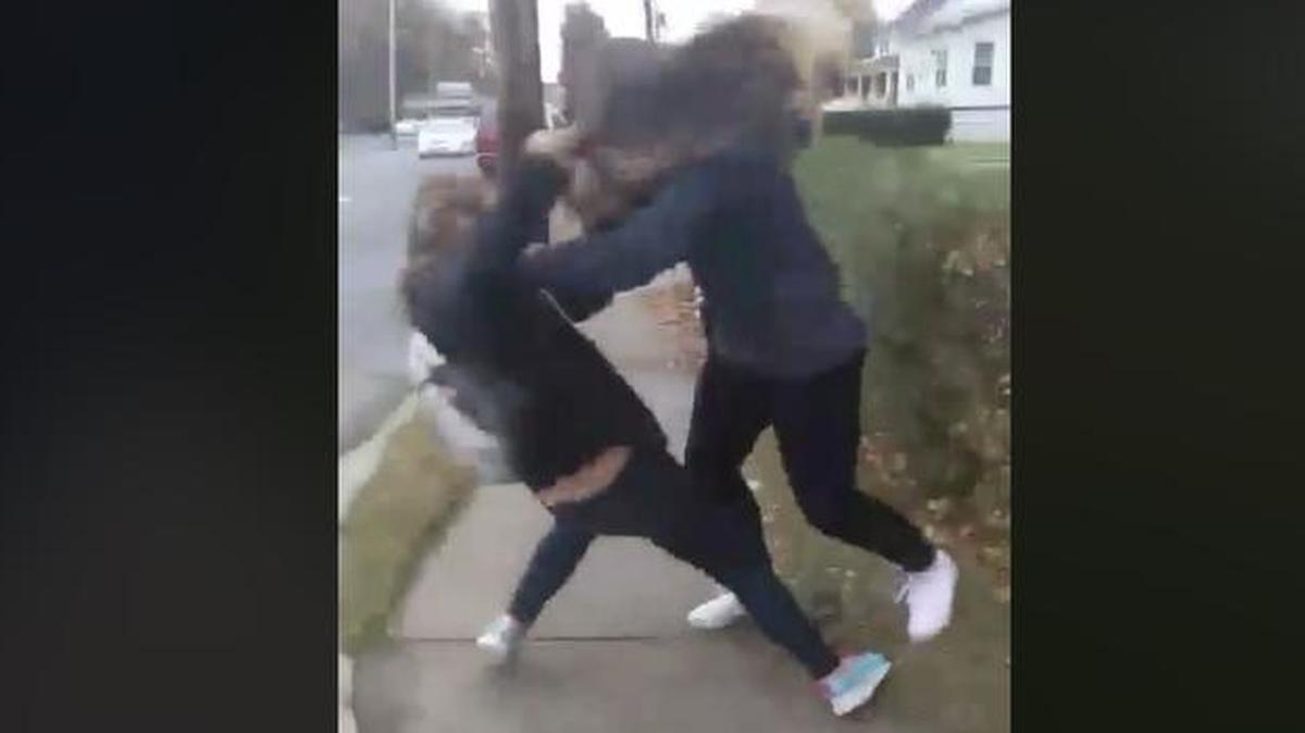 A student took video of another student being attacked on Nov. 6 outside Coolidge Middle School in Granite City.