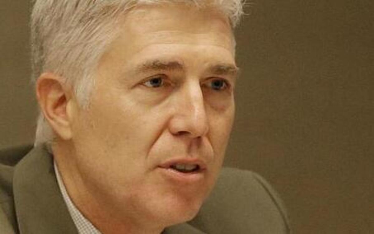 Associate Supreme Court Justice Neil Gorsuch may be the swing vote that ends forced unionization of government workers in Illinois and 21 other states.