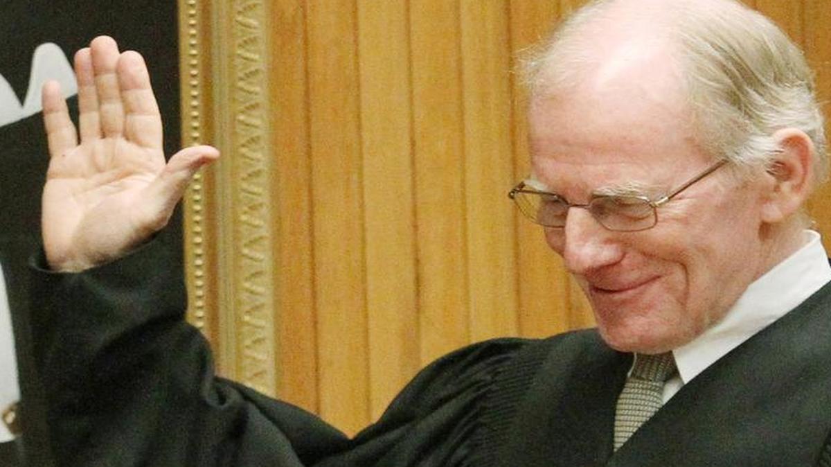St. Clair County Chief Circuit Judge John Baricevic is one of three judges who is resigning and running for election instead of seeking retention. The practice faces an election challenge Monday.