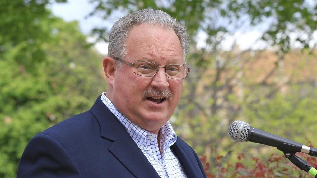 Belleville Mayor Mark Eckert