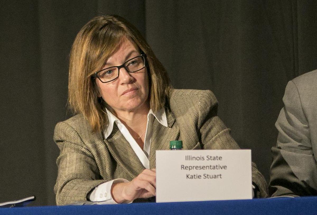 Illinois state Rep. Katie Stuart, a Democrat from Edwardsville.