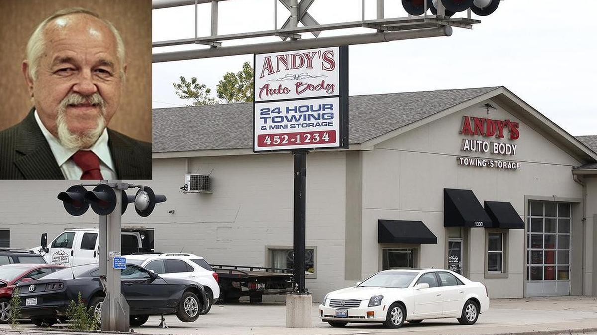 Andy Economy owns Andy’s Auto Body in Madison, where the government boards on which he serves did $38,154 in business during the past three to five years.