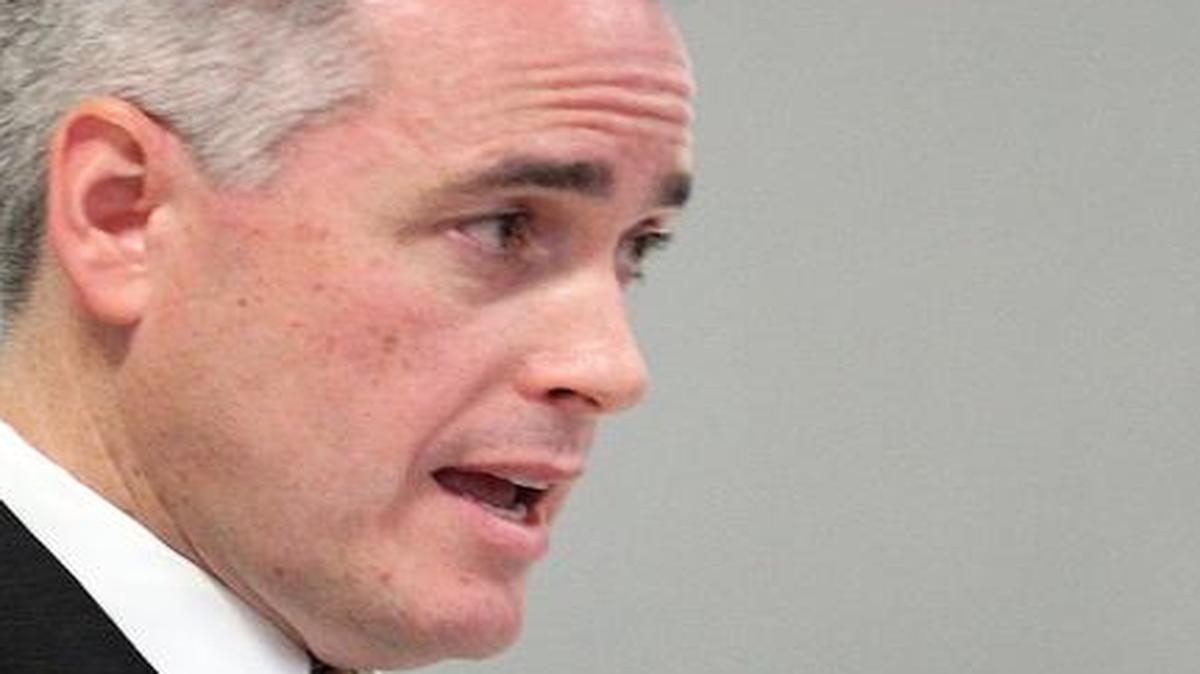 Madison County State’s Attorney Thomas Gibbons. He recently spoke about child abuse cases in the county, which are increasing. The additional prosecutions have brought forward more cases.