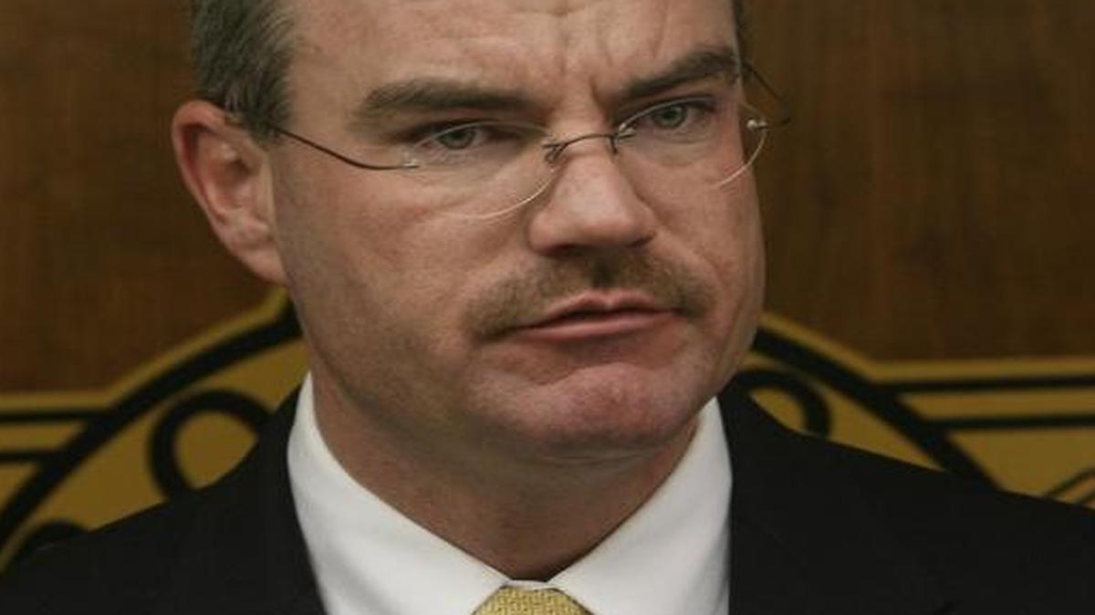 Joe Edwards in 2007 as Columbia Police chief. He resigned after 24 years following a lawsuit by his ex-wife stating police resources were used to investigate her and tap her cell phone. The city recently settled the suit for $150,000. Carla Edwards is now suing the Columbia school district, claiming employees cooperated with her ex-husband to investigate and try to fire her.