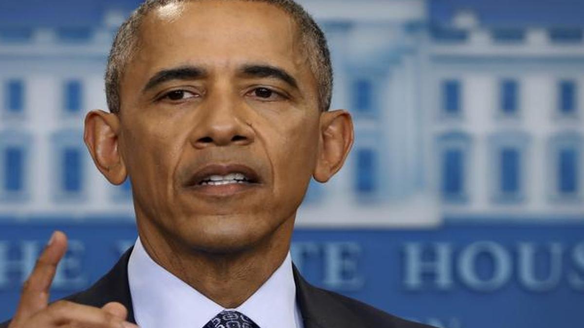 President Barack Obama on Jan. 18 speaks during his final presidential news conference in Washington. Illinois Gov. Bruce Rauner declared Obama’s birthday on Aug. 4 a day to commemorate the 44th president, but not a day off with pay for state workers.