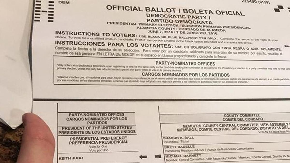 Don’t take a selfie with your ballot.
