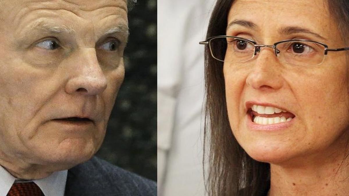 Illinois House Speaker Michael Madigan, D-Chicago, and his daughter, Illinois Attorney General Lisa Madigan. Lisa Madigan is pushing for reforms in how sex felonies are handled by law enforcement, but Mike Madigan’s role in the state budget stalemate threatens rape victim services.