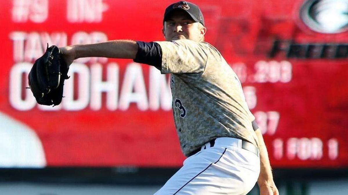 Trevor Richards, a 2011 Mater Dei graduate, delivers a pitch during one of his nine appearances with the Gateway Grizzlies in 2016. Richards is one of the Grizzlies’ famous alumni as he was signed by the Miami Marlins in 2016 and called up to the majors in 2018. He has since pitched for the Tampa Bay Rays and Milwaukee Brewers, and is currently on the Toronto Blue Jays. Richards’ former Frontier League team opens their 22nd season this week.