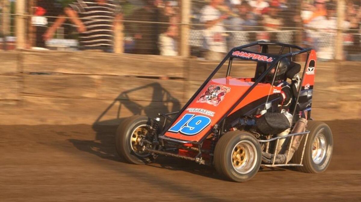 A BND file photo of racing at Belle-Clair Speedway.