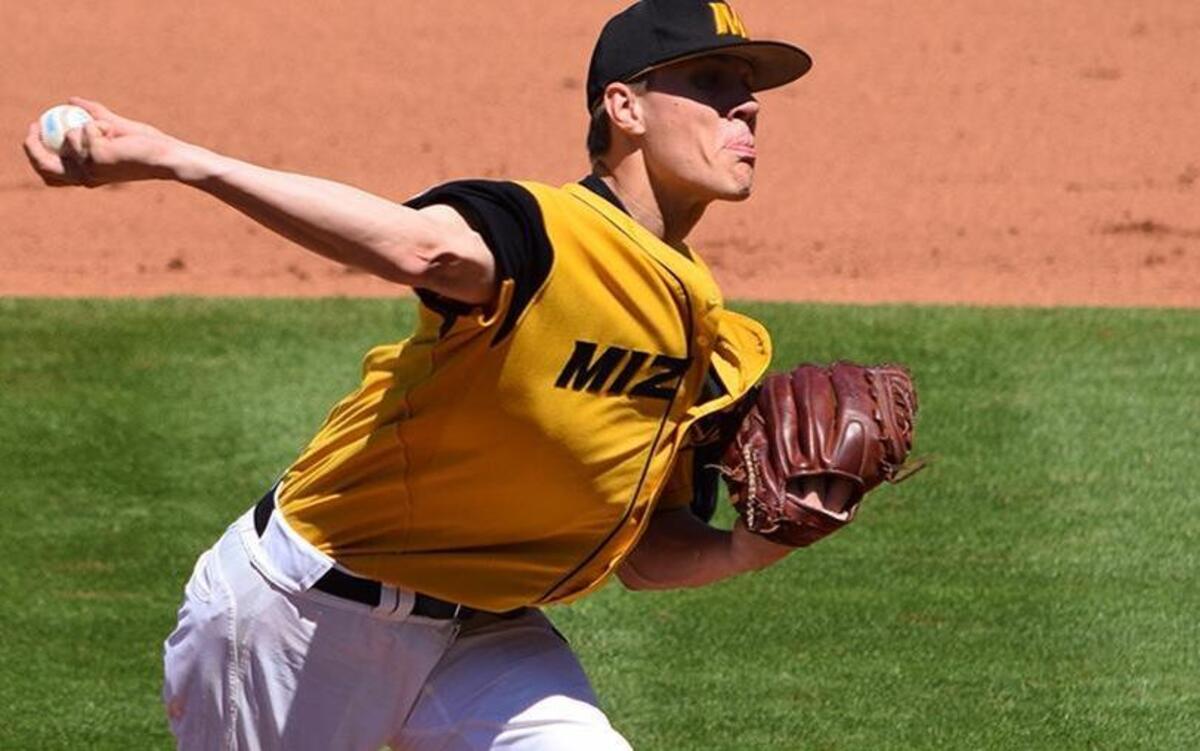 University of Missouri junior pitcher Tanner Houck, a Collinsville High graduate, is expected to be taken in the first round of the annual Major League Baseball draft Monday.