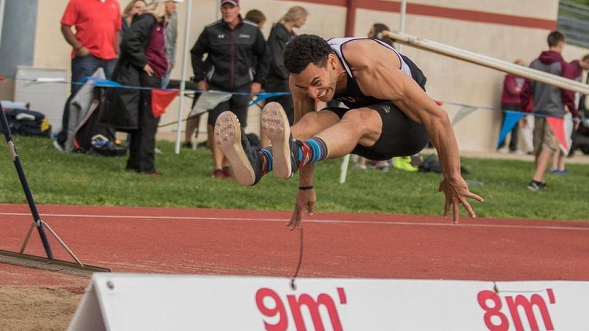 Julian Harvey, a graduate of Edwardsville High School, established a new SIUE record in the long jump at the Tyson Indoor Track and Field meet in Fayetteville, Ark. He soared 26 feet, 5.5 inches at the Tyson Indoor Invitational to set a school record and establish the best indoor mark in the nation thus far.