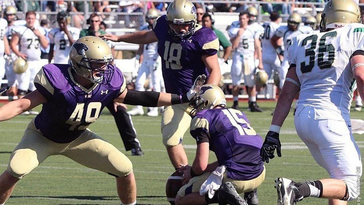 
Steven O’Block converted 10-of-15 field goal attempts and 39-of-42 point-after tries for McKendree in 2014. O’Block and his Bearcat teammates will hit the gridiron Saturday to open the 2015 season.

