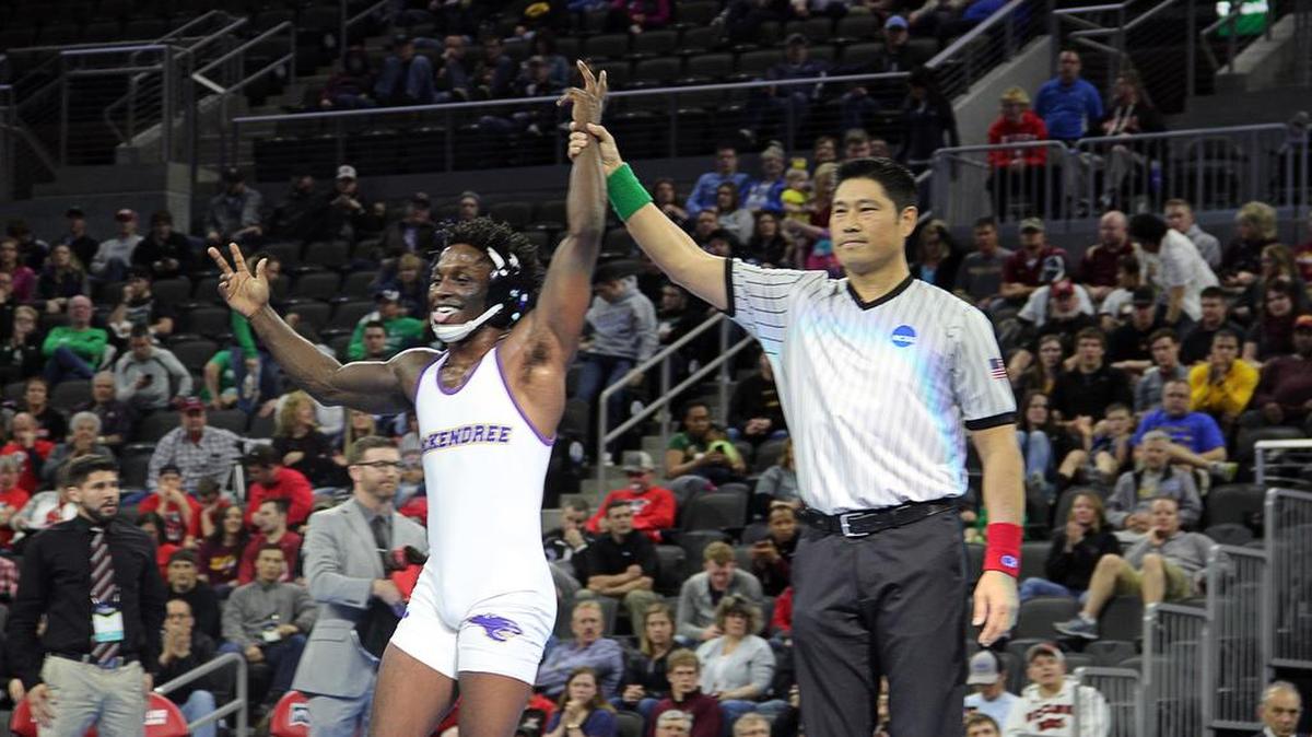 McKendree University sophomore Darren Wynn was crowned the NCAA Division II Wrestling National Championship at 141 pounds on Saturday night.