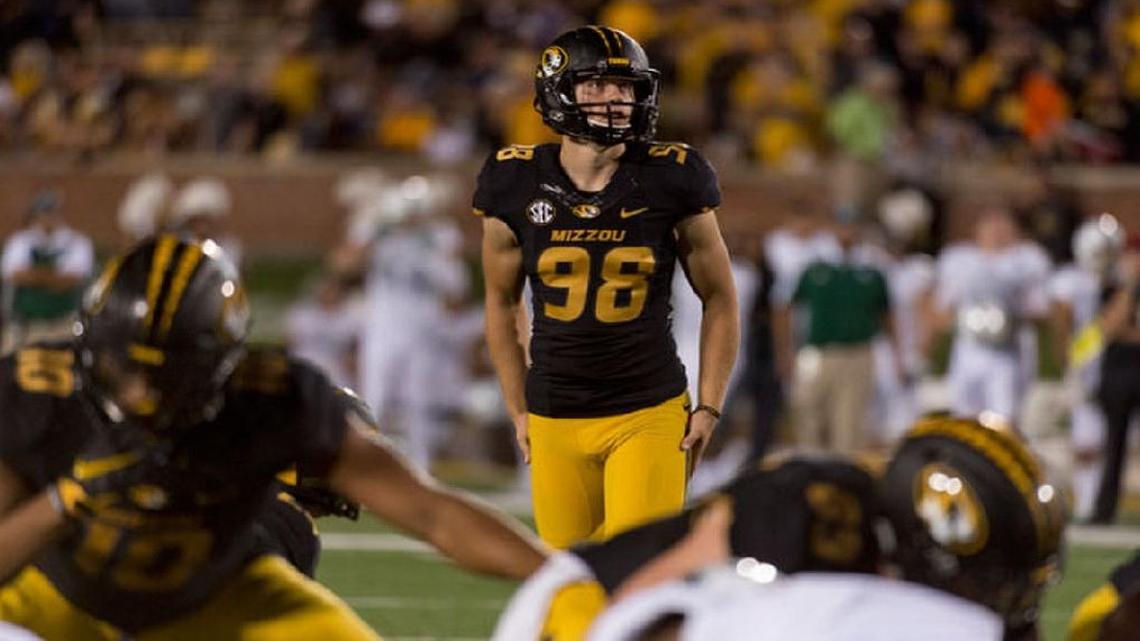 Tucker McCann earned a scholarship to the University of Missouri after an outstanding high school career in O’Fallon that included a state-record 60-yard field goal. He struggled his freshman season at Mizzou, however, and is eager to reprove himself.