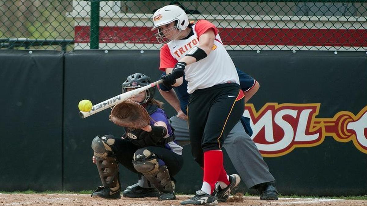 
Triad High graduate Brianna Butler is the University of Missouri-St. Louis all-time leader in home runs, RBIs, hits and total bases.

