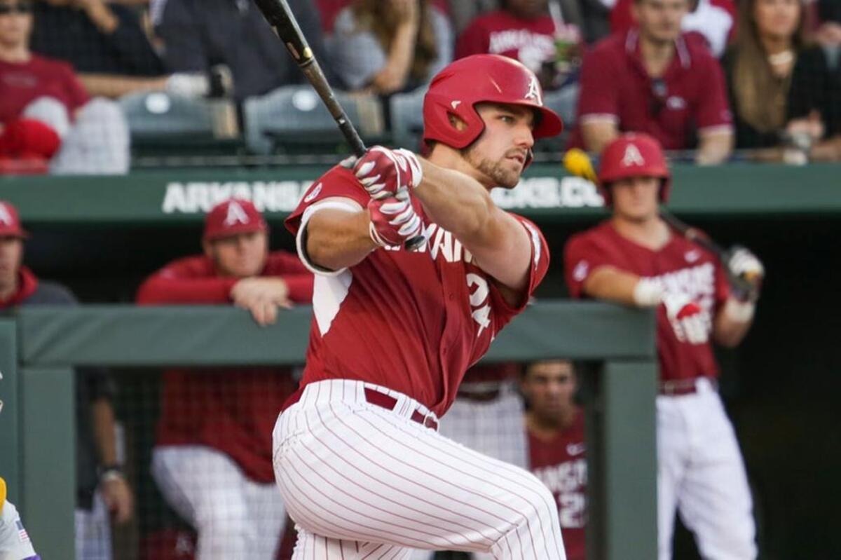 Granite City native Chad Spanberger, who has played three years at Arkansas, is the top hitting prospect from the metro-east that is expected to be taken in the Major League Baseball draft.