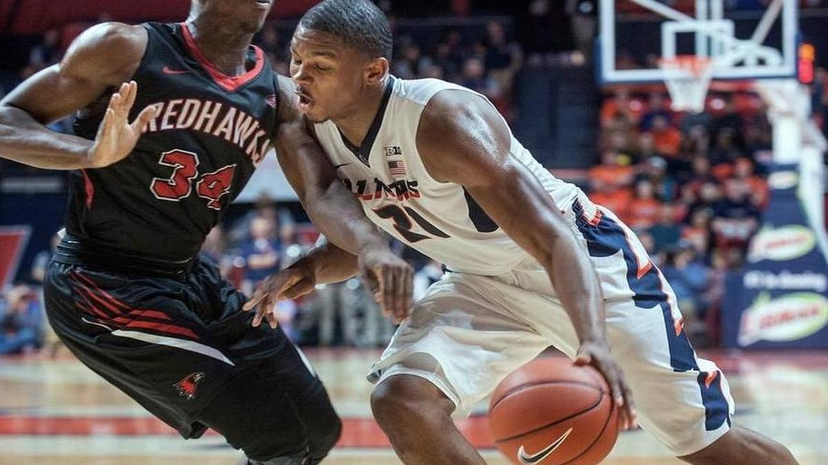 Belleville East graduate Malcolm Hill scored 21 points to lead Illinois to a season-opening win over Southeast Missouri State Friday. The Illini will take on McKendree University in an exhibition Tuesday.