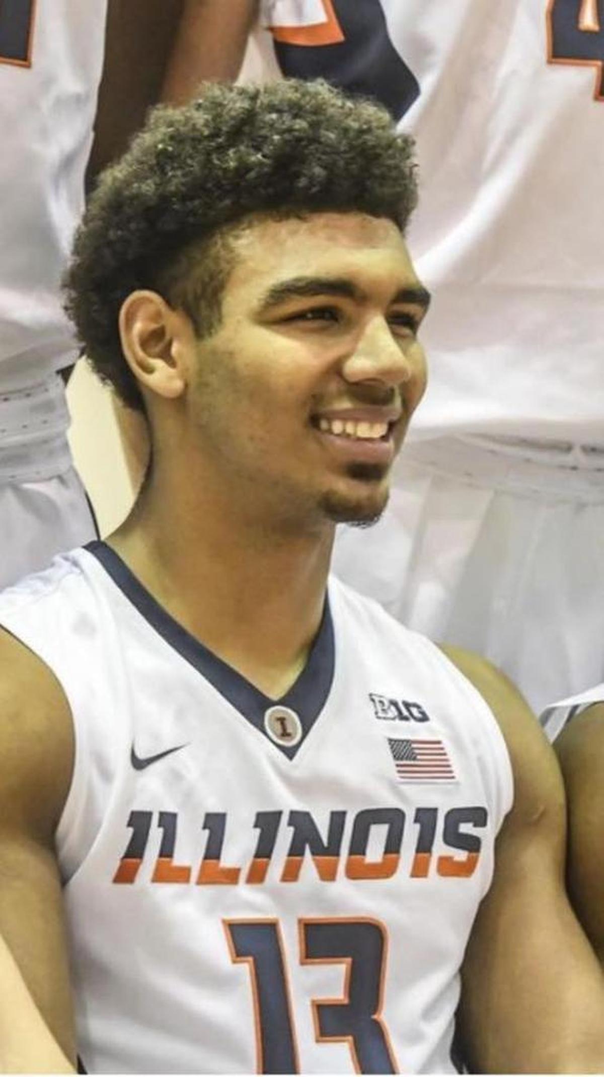 Edwardsville graduate Mark Smith, Mr. Basketball in Illinois in 2017, drew praise from University of Illinois first-year basketball coach Brad Underwood at the Illini’s media day Wednesday.