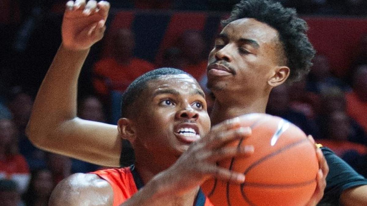 Illinois guard Malcolm Hill goes to shoot during the Fighting Illini-Northern Kentucky game Sunday in Champaign. Hill scored 40 points in the University of Illinois’ 79-64 win.