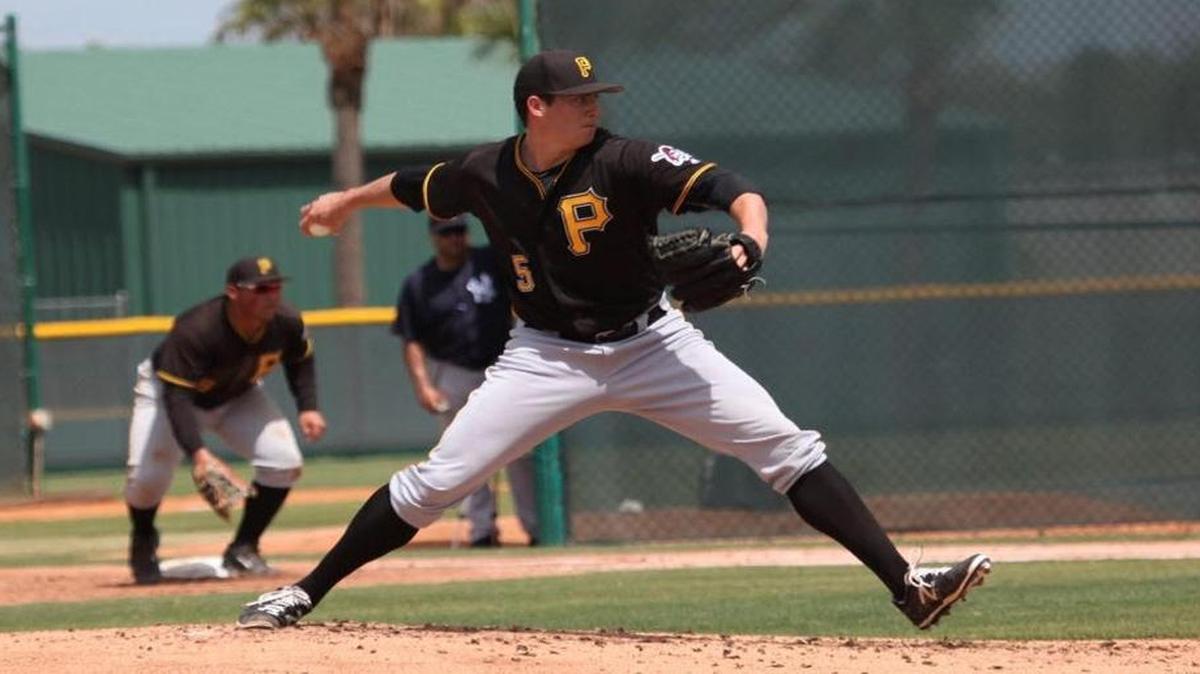 Highland native Geoff Hartlieb, a 29th-round pick out of Lindenwood-St. Charles in 2016, has emerged as a prospect at closer in the Pittsburgh Pirates’ minor-league system.