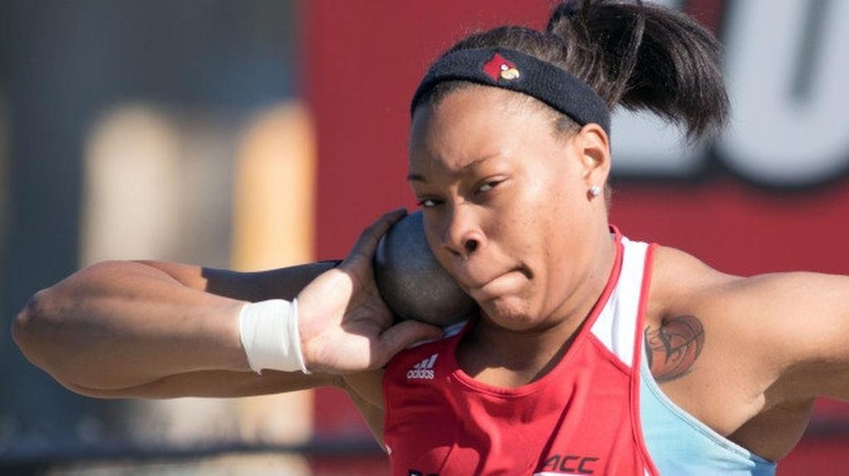 
Edwardsville High School graduate Emmonnie Henderson has set her sights on attempting to make the U.S. Olympic team in the shot put and discus for the 2016 Summer Games in Rio de Janeiro, Brazil.
