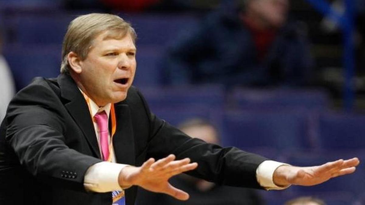 Wayne Harre is in his second season as head basketball coach at Nashville High School.