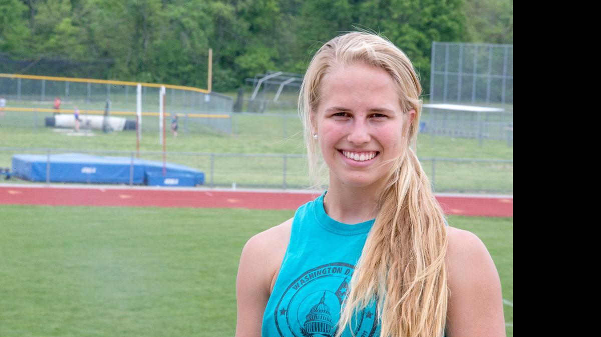 
Triad senior Claire Buck cleared 12-feet, 7-inches at the Collinsville Invitational last week, the best effort by a Class 2A pole vaulter this season

