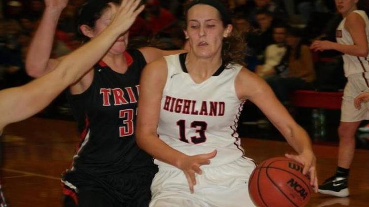Highland’s Alex LaPorta is the metro-east region’s top rebounder.