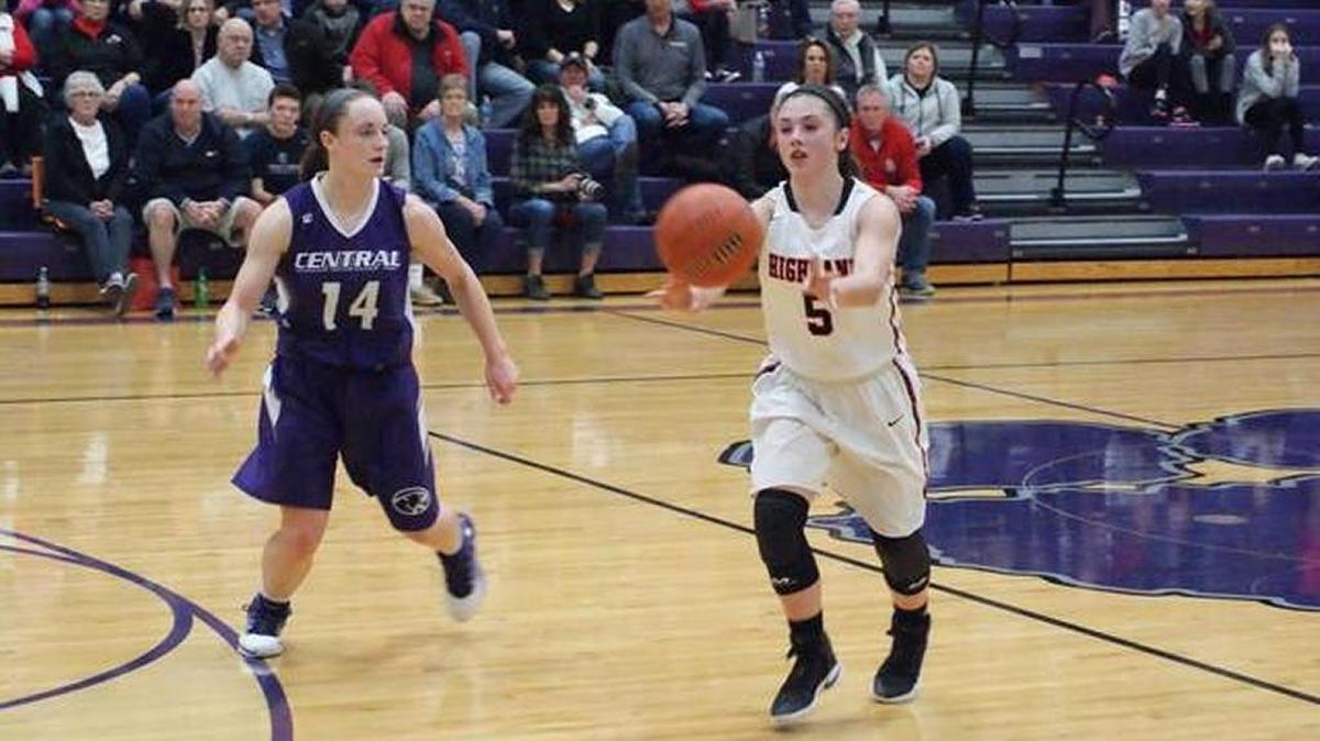 Central senior Faye Meissner (left) and her Cougars teammates are the No. 1 seed in the Class 3A Freeburg Regional and will play Columbia or Mascoutah in the semifinals Feb. 13.