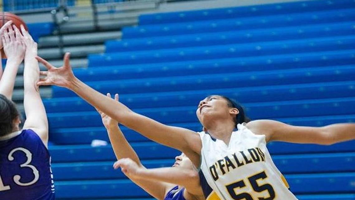 O’Fallon senior Celeste Akoro has committed to play basketball at the University of Buffalo.
