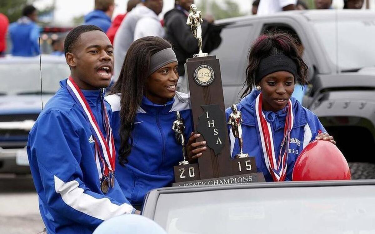 Cahokia High School senior Mariya Hudson will lead the Comanches at the Springfield Southeast Track and Field Sectional on Wednesday