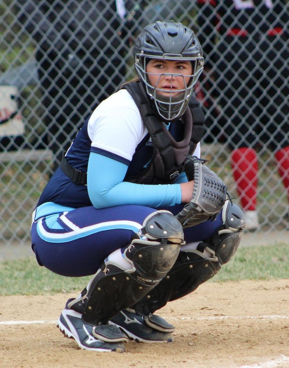 Belleville East catcher Alex Boze was the anchor of the Lancer lineup, but as a catcher committed just two errors while earning credit for 15 assists.