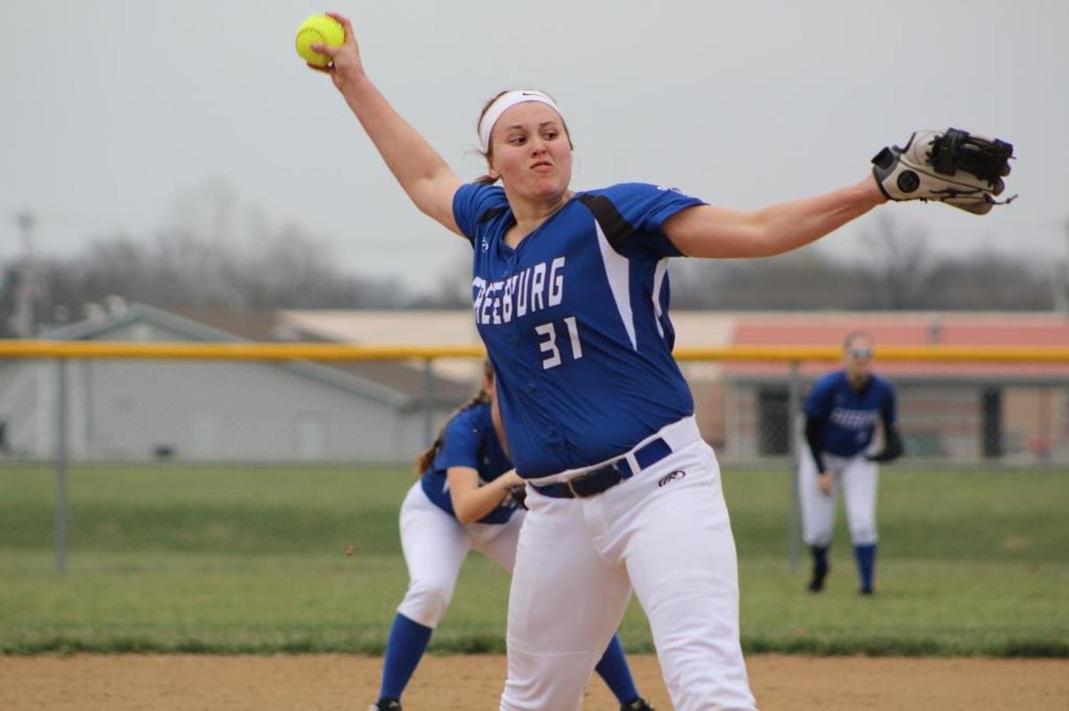 As a sophomore, Miranda Schulte was among metro-east leaders with 16 wins in the pitcher’s circle. She struck out 171 batters in 128 innings.