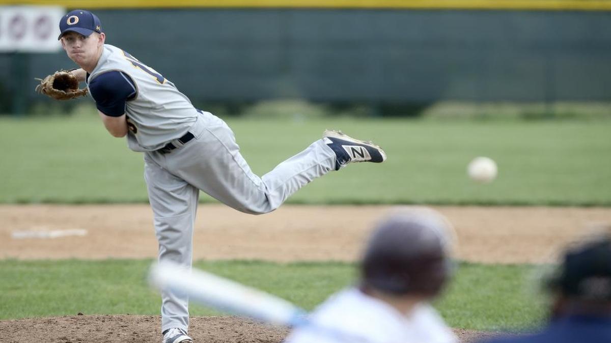 O'Fallon pitcher Brad Harrison has thrown four consecutive shutouts and is 10-0 this ssason with a 0.21 earned-run average.