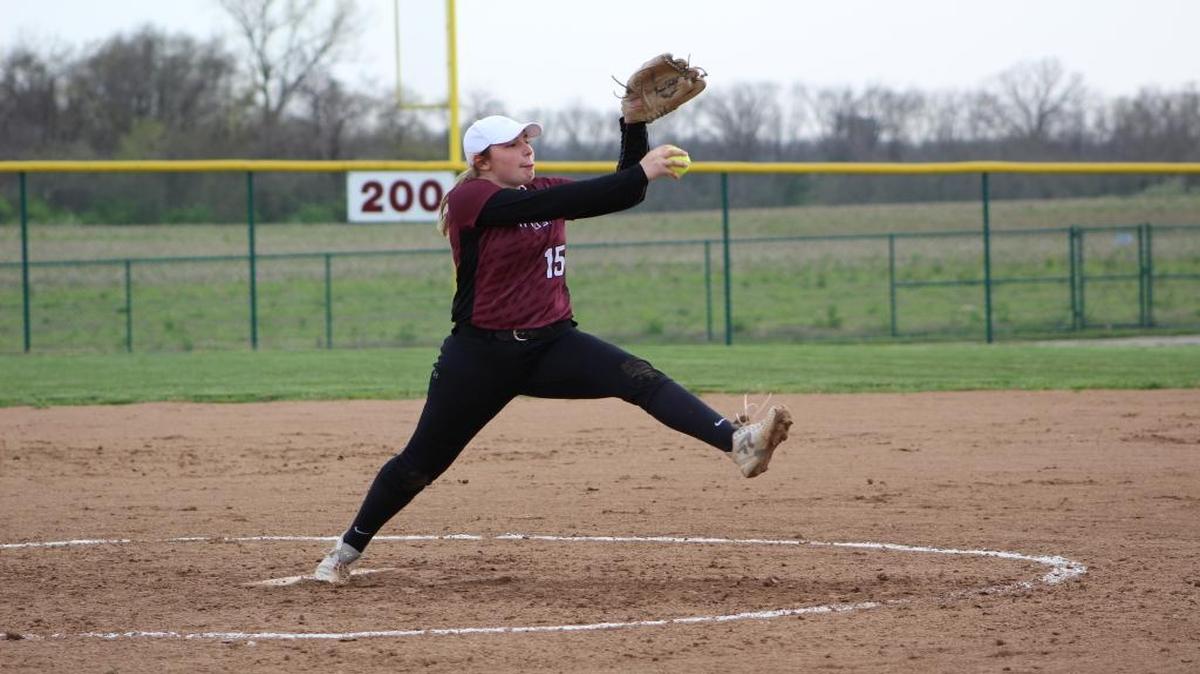 Belleville West junior Paige Cates struck out 14 Alton Redbirds in a 4-1 Southwestern Conference victory Thursday.
