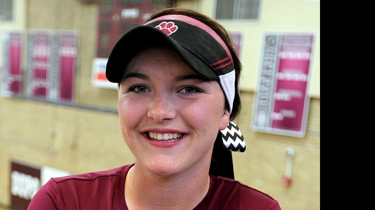 
Dupo sophomore Megan Brown is this week’s Belleville News-Democrat Athlete of the Week. A star on the mound a year ago, she’s unable to pitch this season because of an arm injury, Brown is showing her prowess at the plate this season where she is hitting .627 with six home runs and 36 RBIs.

