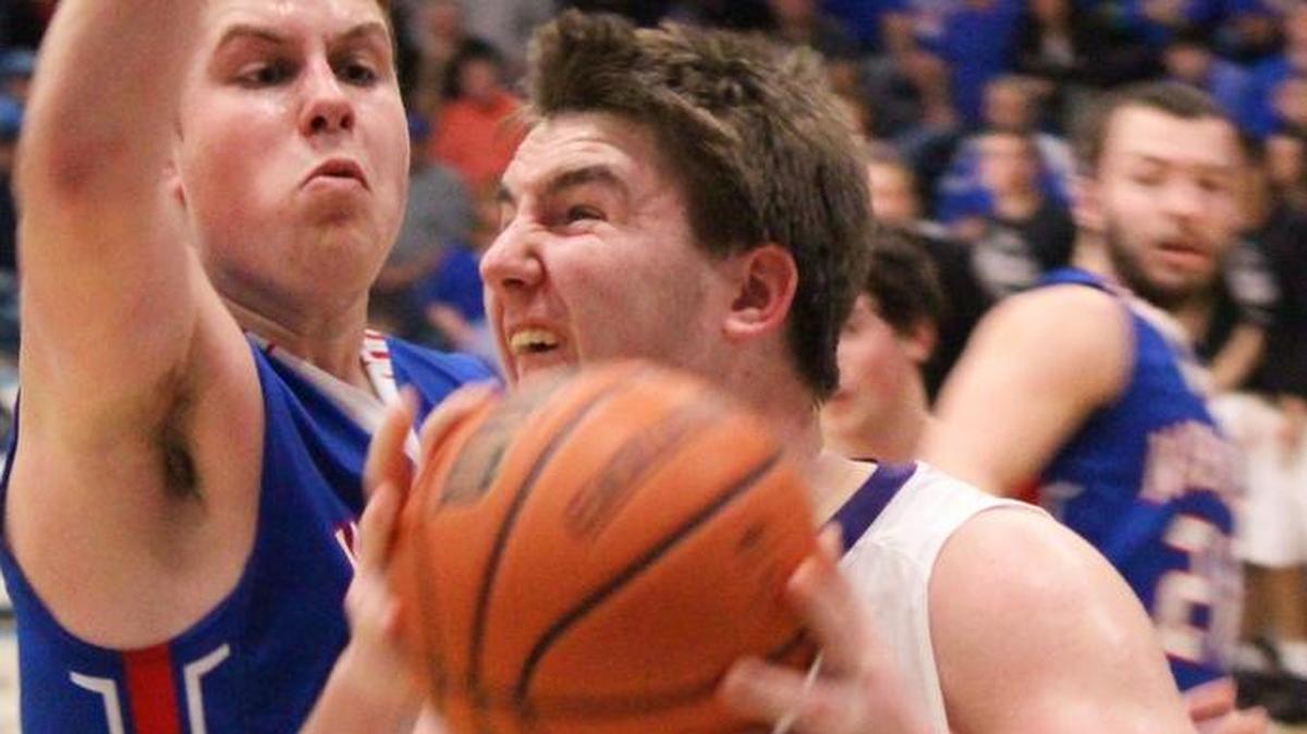Central senior Chase Schneider (right) has been an effective scorer against Teutopolis this season.