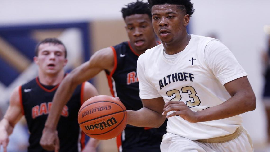 Althoff High all-state senior Jordan Goodwin has given a verbal commitment to St. Louis University.