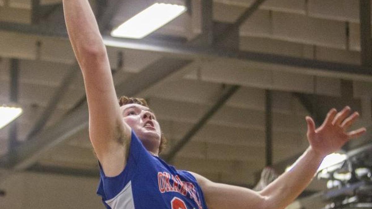 Okawville’s Noah Frederking is one of the area’s top scorers, averaging more than 20 points per game.