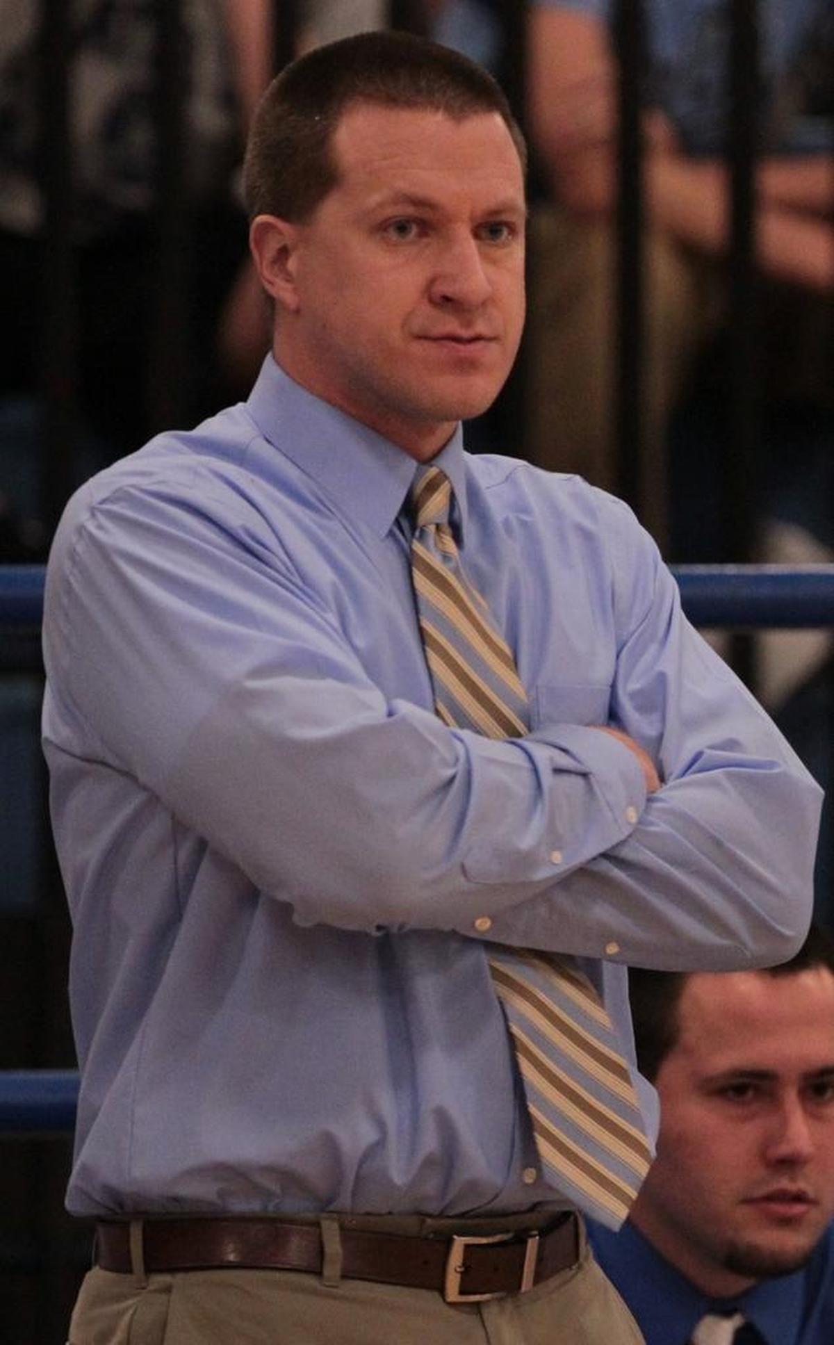 Columbia Head Coach Mark Sandstrom.