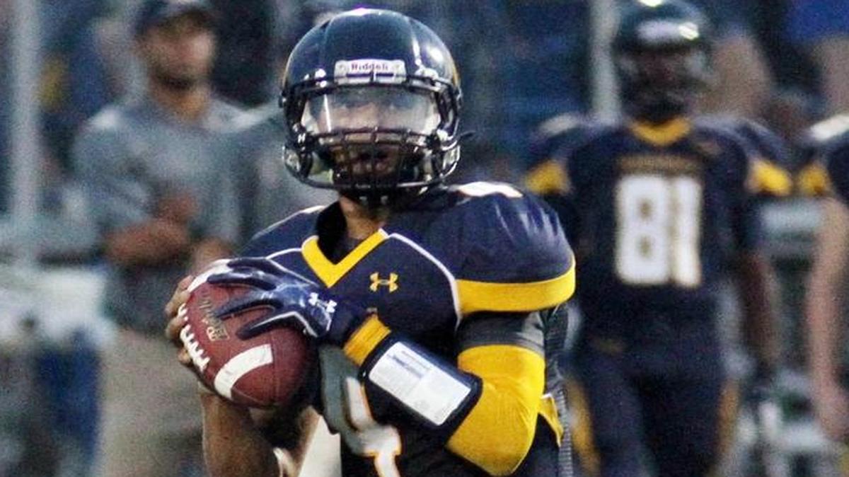Todd Porter during his days as a star quarterback for the O’Fallon.