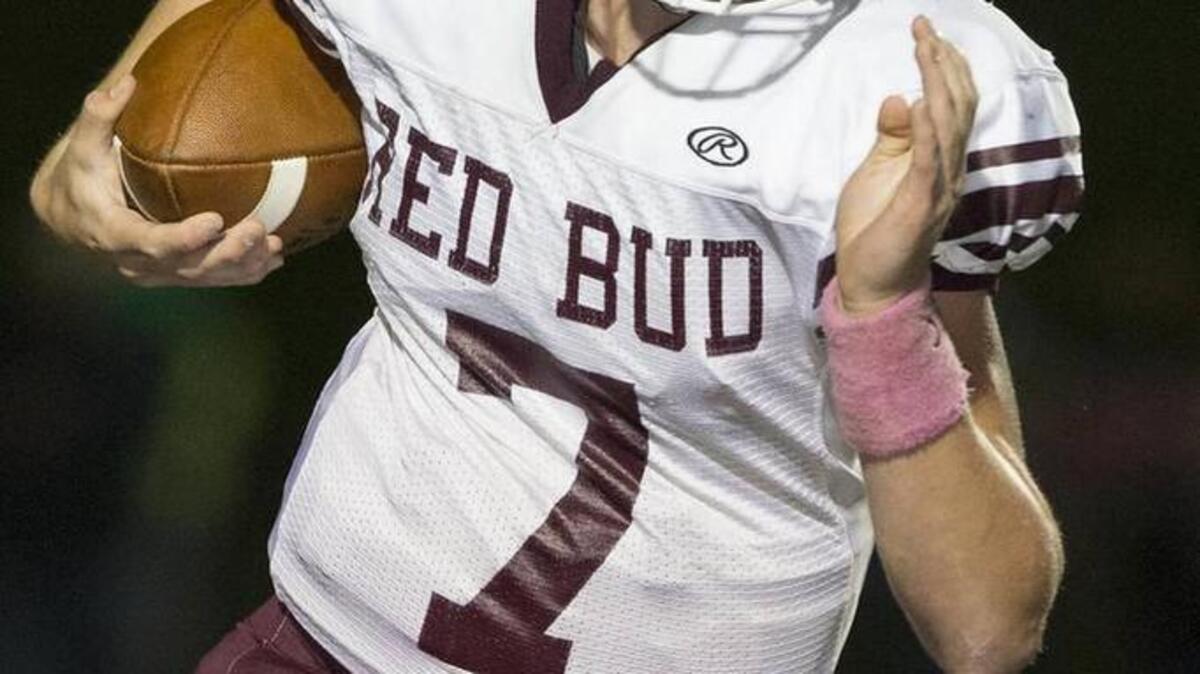 Red Bud Musketeers junior quarterback is in the midst of a strong season for his playoff-bound team.