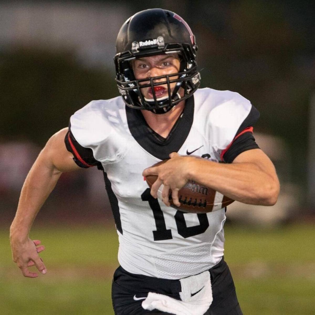 Highland senior quarterback Garrett Marti.