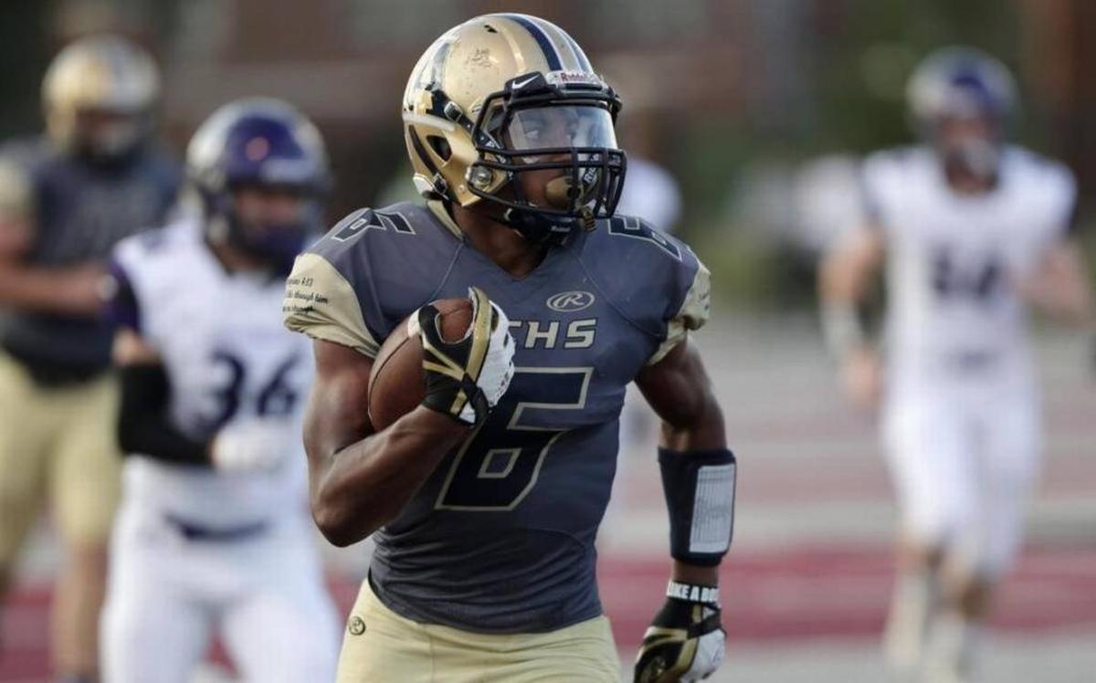 Althoff running back and defensive back Justin Strong.